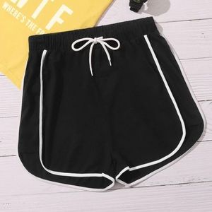 Black Lounge Shorts